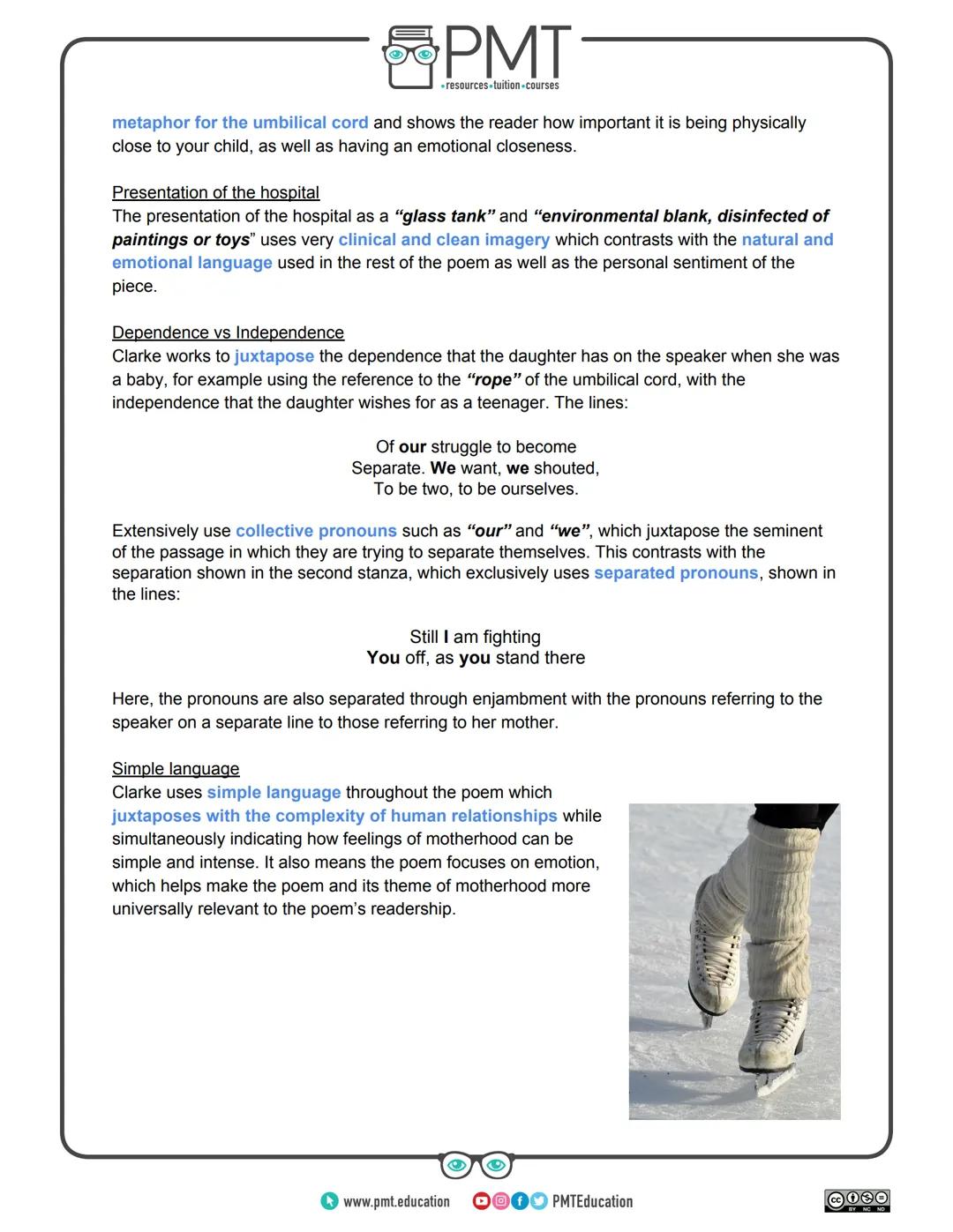 PMT
⚫resources.tuition-courses
Edexcel English Literature GCSE
Poetry: Conflict Collection
Catrin Gillian Clarke
This work by PMT Education