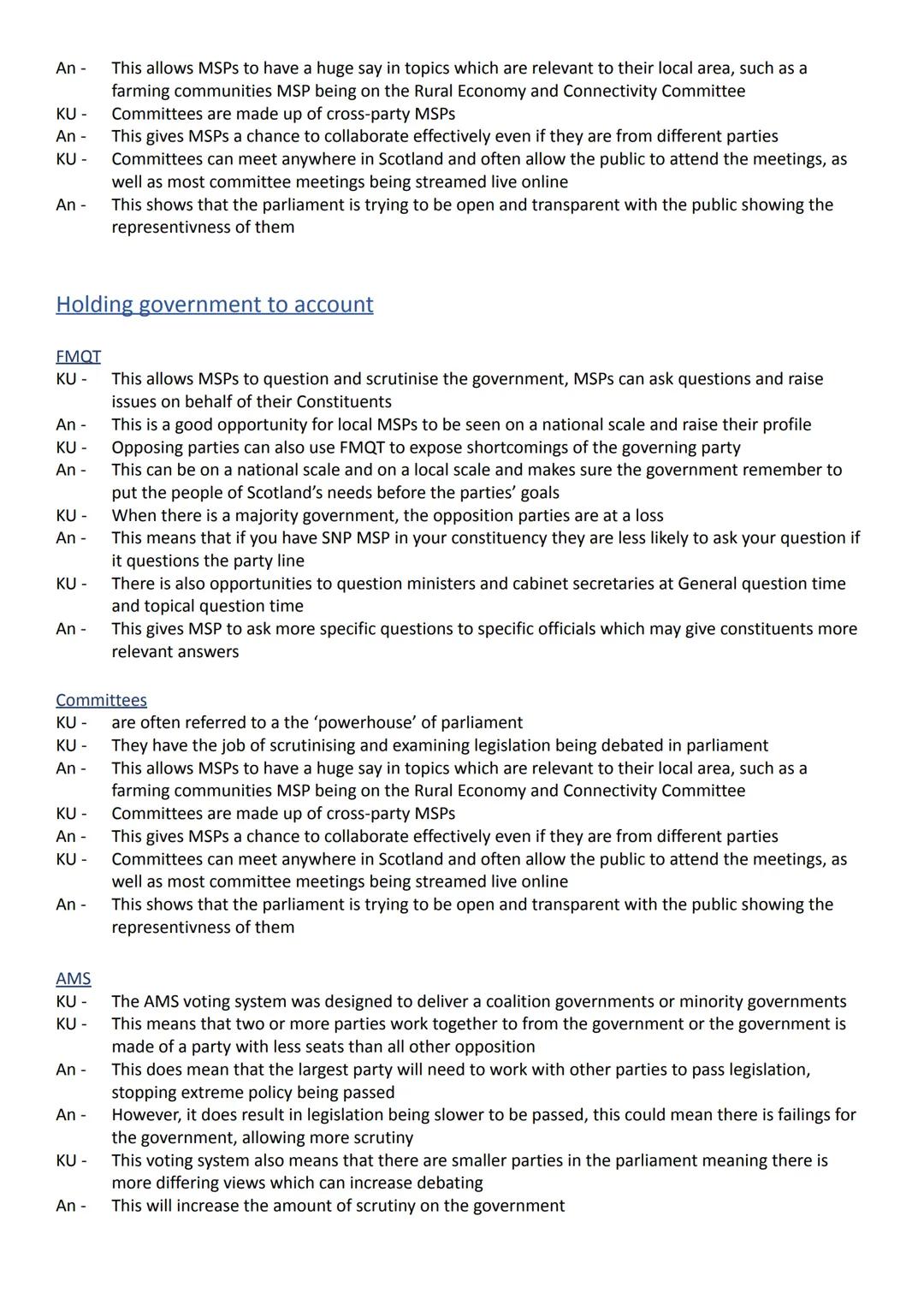 Voting Systems
UK Politics
FPTP - Pros
KU -
An-
KU -
An-
KU -
An -
KU -
An-
Simple to use, straightforward, example, 2010 UK GE, Margaret Cu