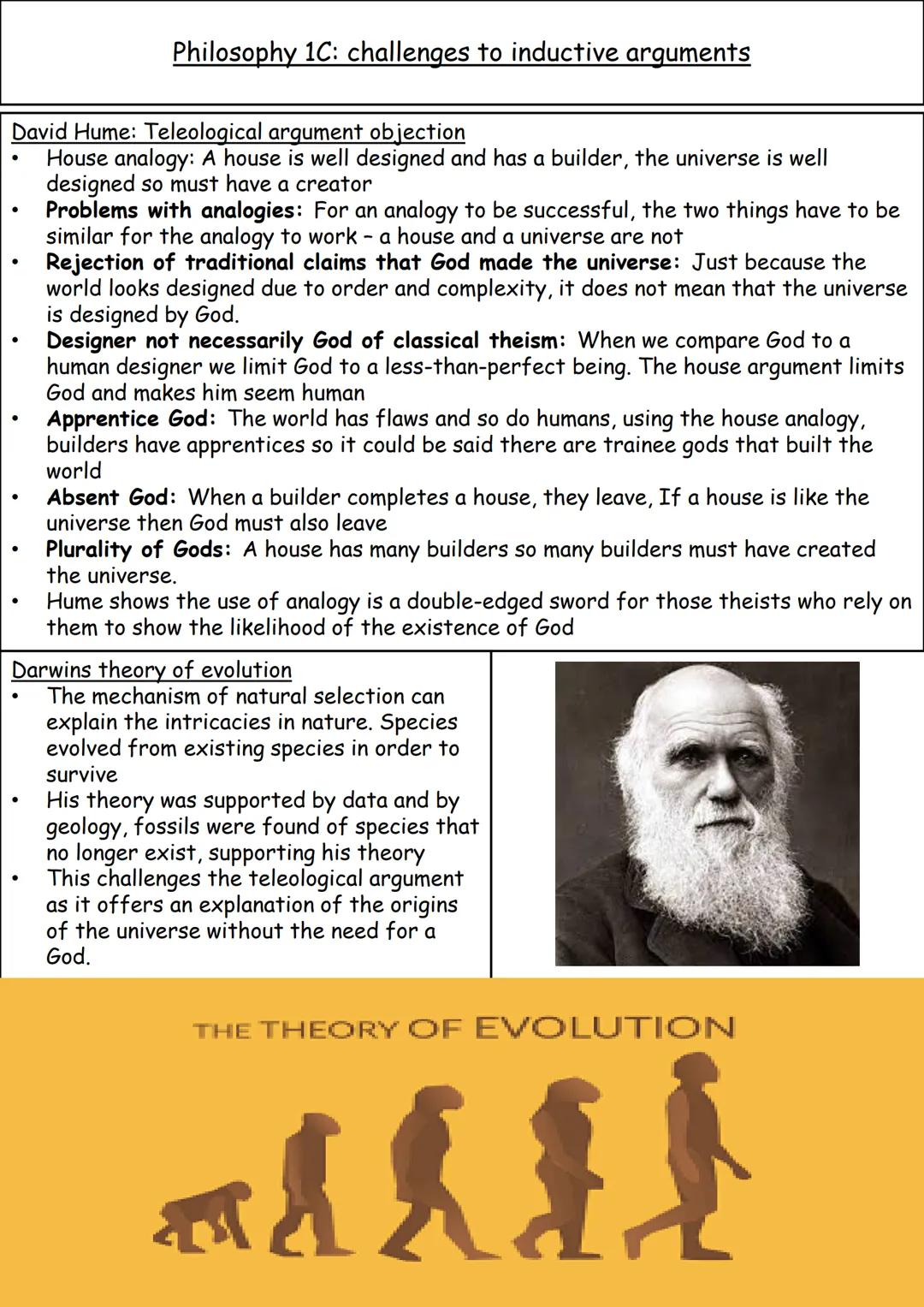 # Philosophy 1A: Cosmological argument
**Specification content:**
* Aquinas' first three ways
* Kalam cosmological argument
**Aquinas**
