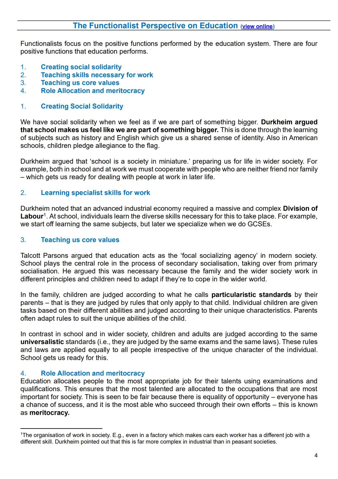ReviseSociology.com
For more revision resources, including
access to live online A-level sociology
tuition and revision please visit
ReviseS