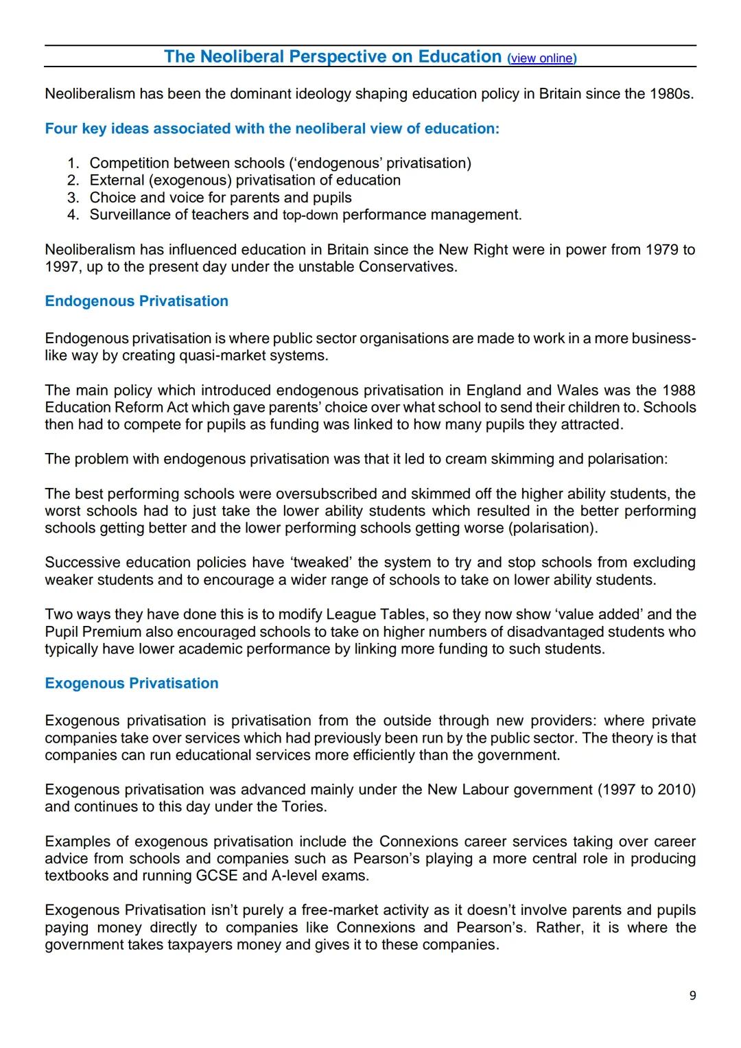 ReviseSociology.com
For more revision resources, including
access to live online A-level sociology
tuition and revision please visit
ReviseS