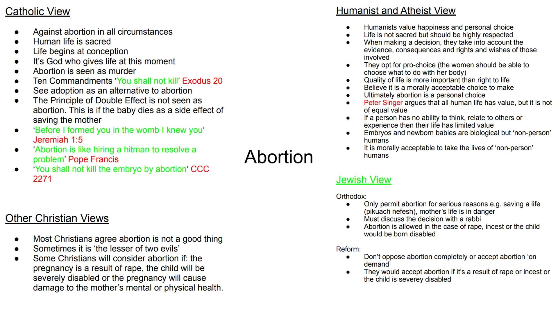 1.1 Origins and Meaning Origins and Meaning - Key Concepts
Origins and Meaning - Key Concepts
Creation ex nihilo
Evolution
creation out of n