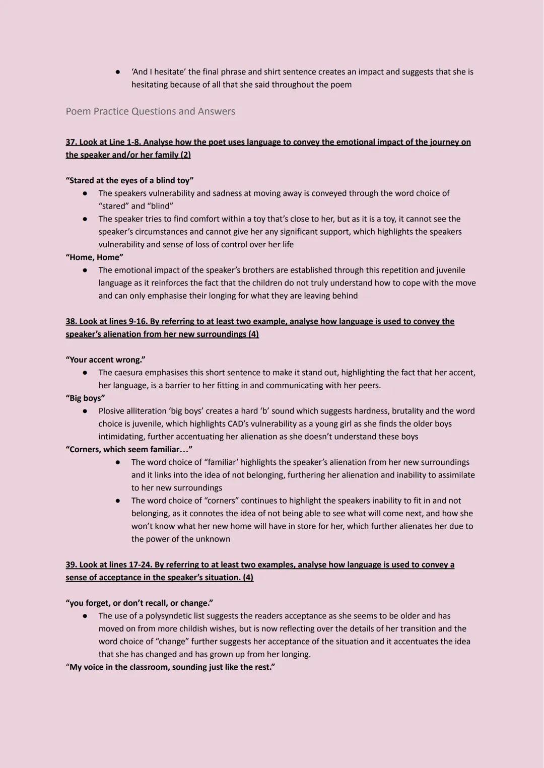 Carol Ann Duffy Poetry - Higher English TA Originally
Poetic Structure
The poem 'Originally' by Carol Ann Duffy has a regular 3 stanza, 8-li