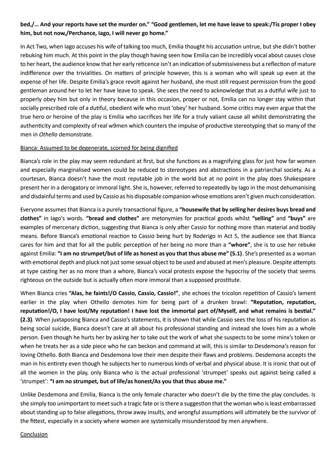 # Is Othello a misogynistic play?
Are Desdemona, Emilia and Bianca really victims of 'misogyny'?
Context: Women in Elizabethan England
In