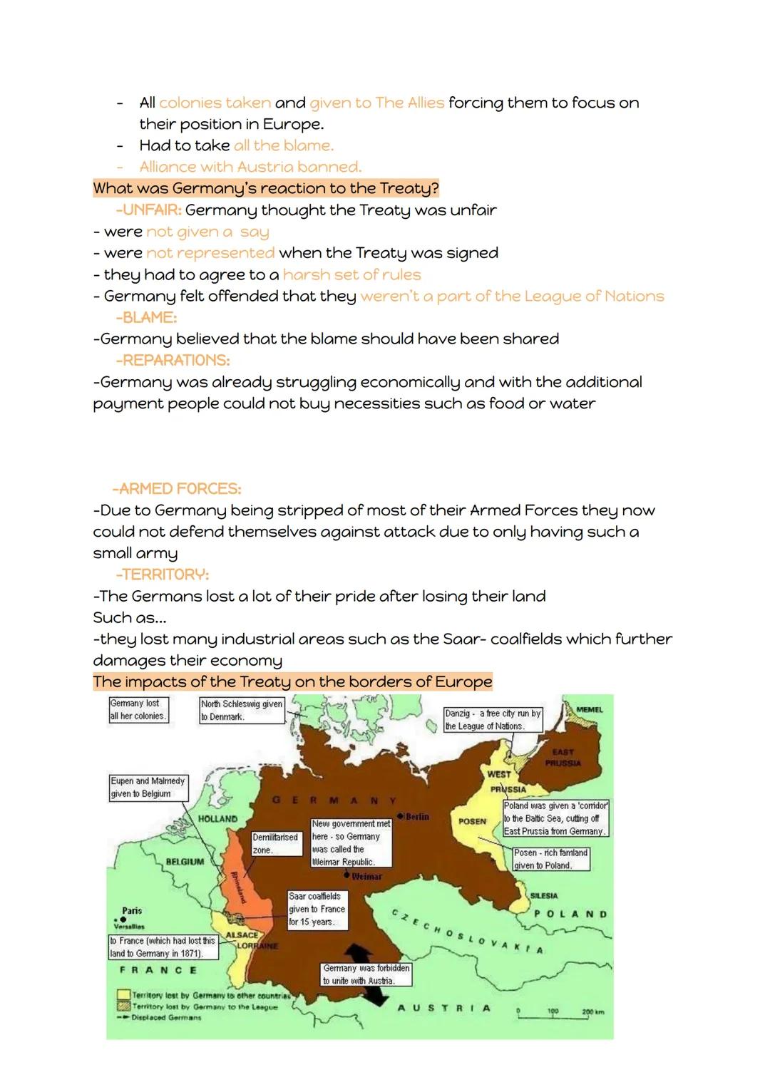 History Revision-World War 1&2
WW2
Treaty of Versailles
What was it?
-
An agreement signed by the Allies in June 1919- (Britain, France, USA