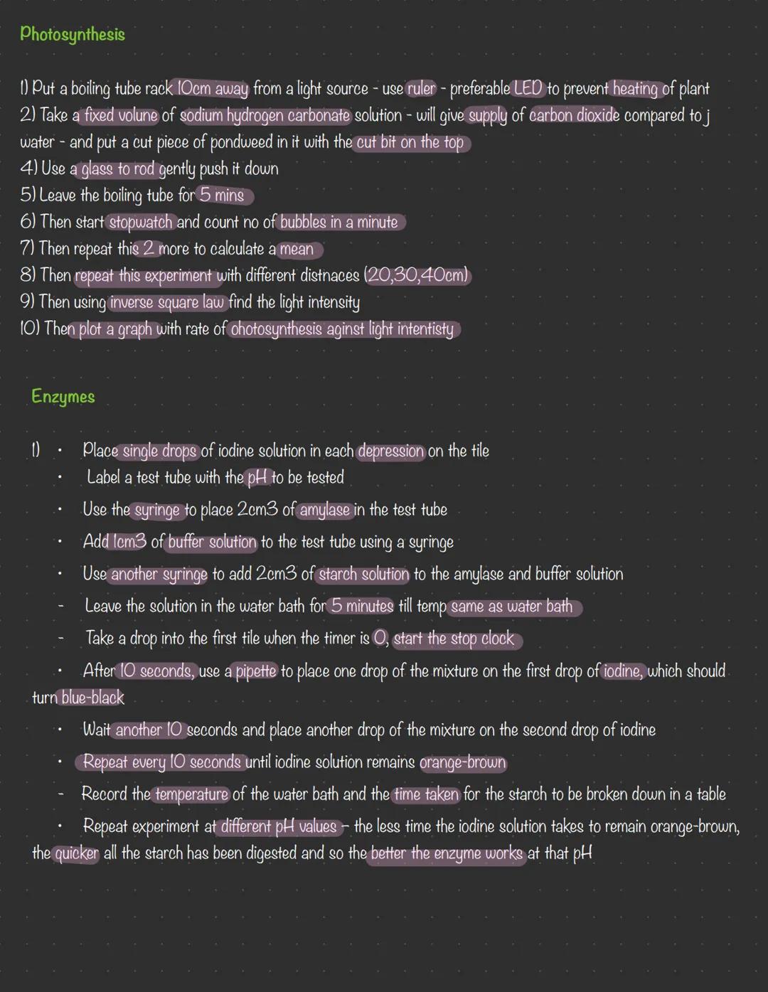 Biology practicals
1) microscopy
Cut union in half using knife (be careful not to cut)
Place thin layer/section of specimens onto slide usin