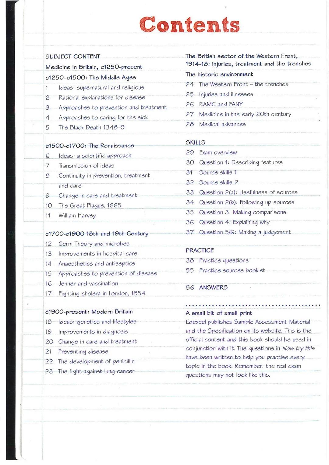endorsed for
edexcel
REVISE EDEXCEL GCSE (9-1)
History
MEDICINE IN BRITAIN
c1250-present
REVISION
GUIDE AND WORKBOOK
present
c1835-c1895
c10
