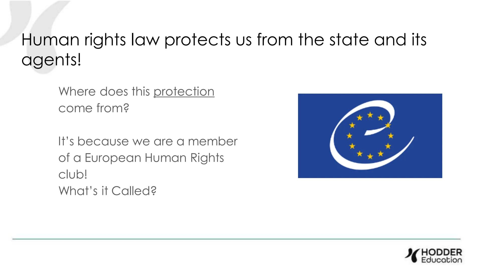 OVERVIEW of Paper 3 (Human Rights)
• The focus of the Paper is on Human Rights,
but you also need knowledge of UK laws
around privacy, demon