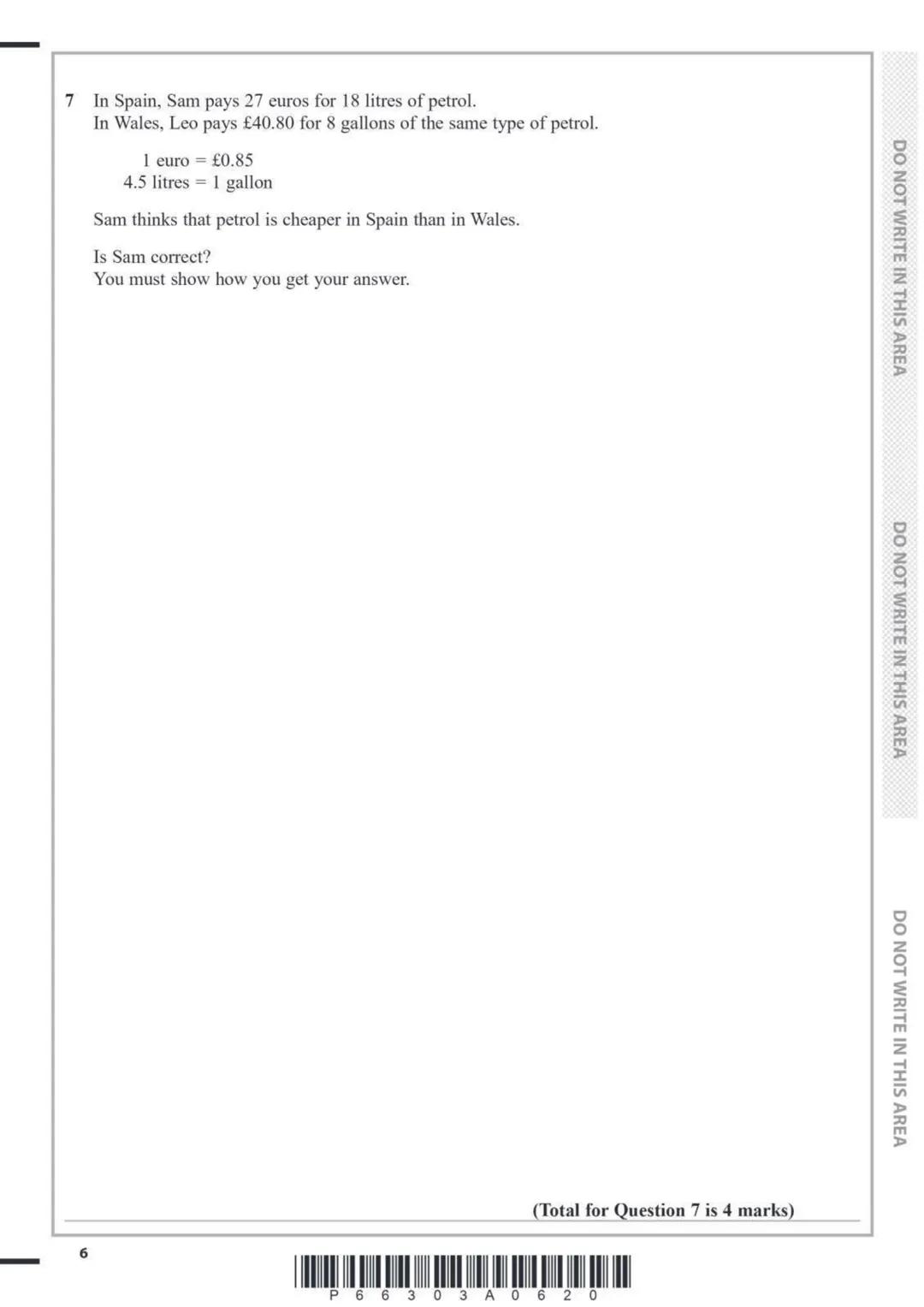 Please check the examination details below before entering your candidate information
Candidate surname
Other names
Centre Number
Candidate