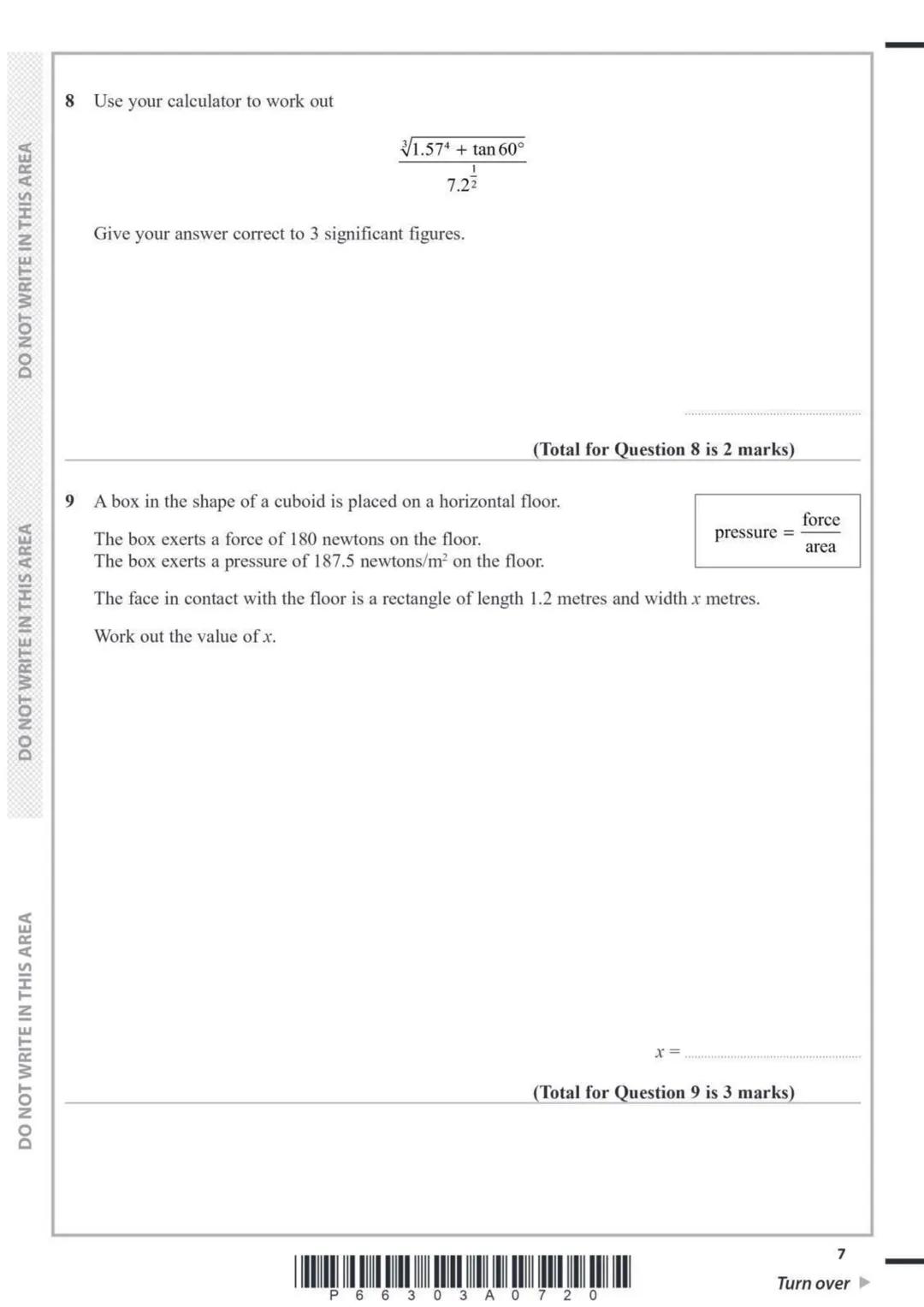 Please check the examination details below before entering your candidate information
Candidate surname
Other names
Centre Number
Candidate