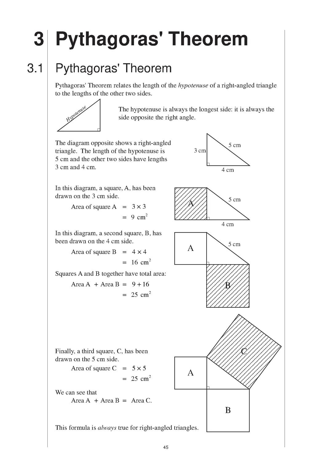Pythagoras theorem