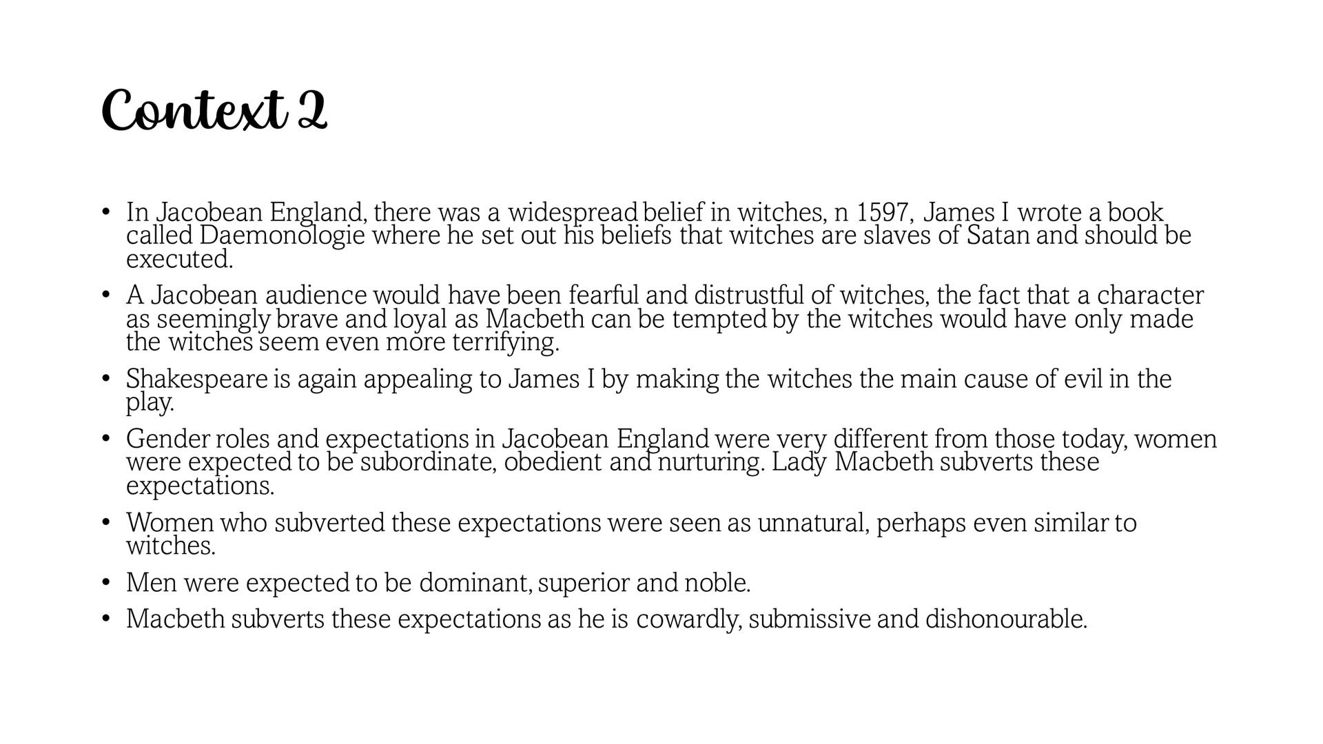 Macbeth Plot summary
for
While
returning
from a battle
victory,
Macbeth, a
powerful
lord, meets
three
Witches
who predict
that he will
becom