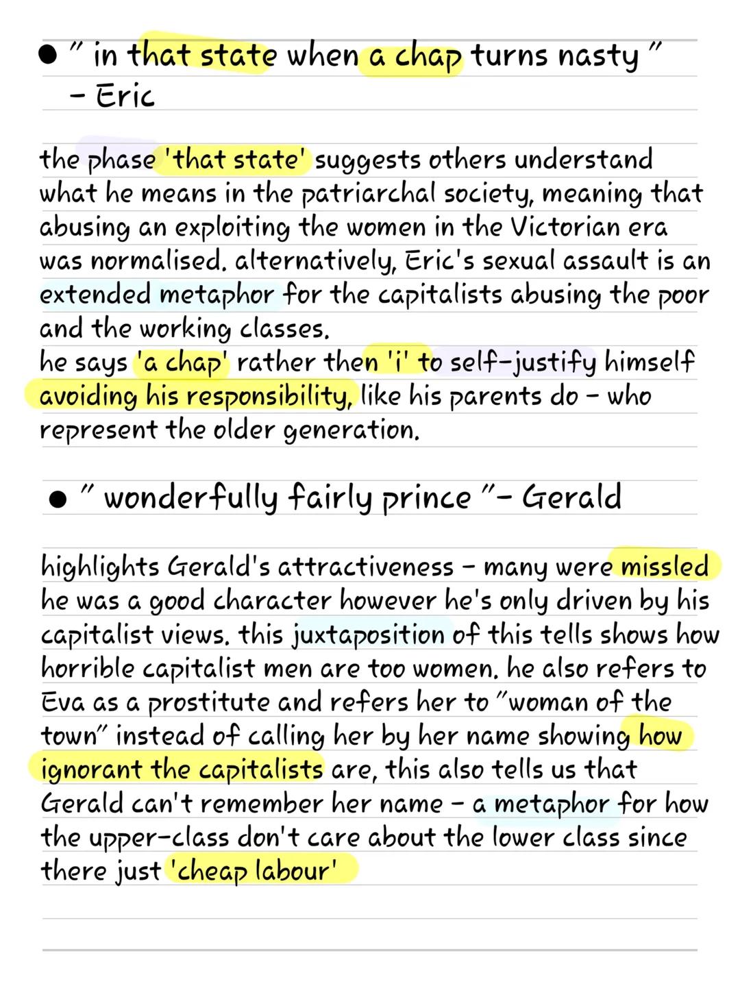 An inspector calls quotes
• "the titanic unsinkable, absolutely
unsinkable" - Mr birling
Titanic symbolises that his family believe they a