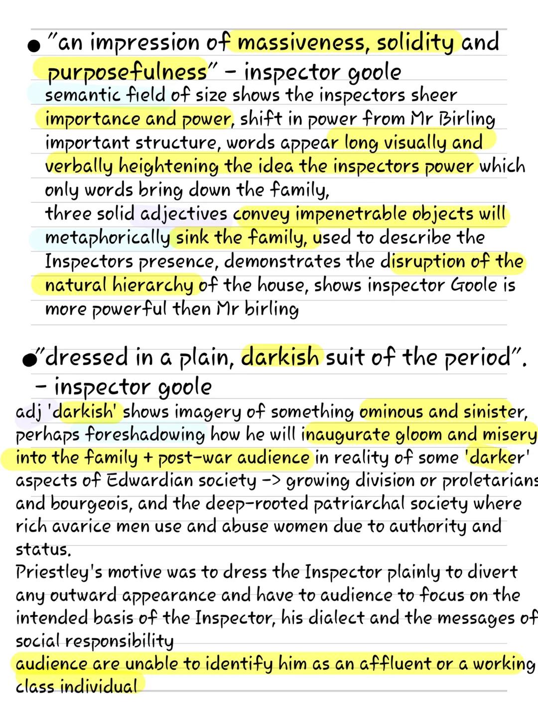 An inspector calls quotes
• "the titanic unsinkable, absolutely
unsinkable" - Mr birling
Titanic symbolises that his family believe they a