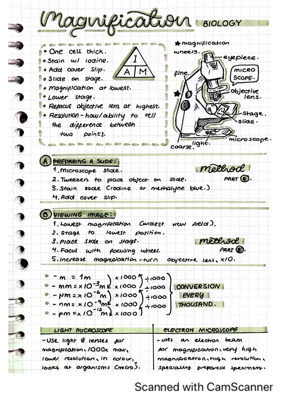 Triple Science Notes