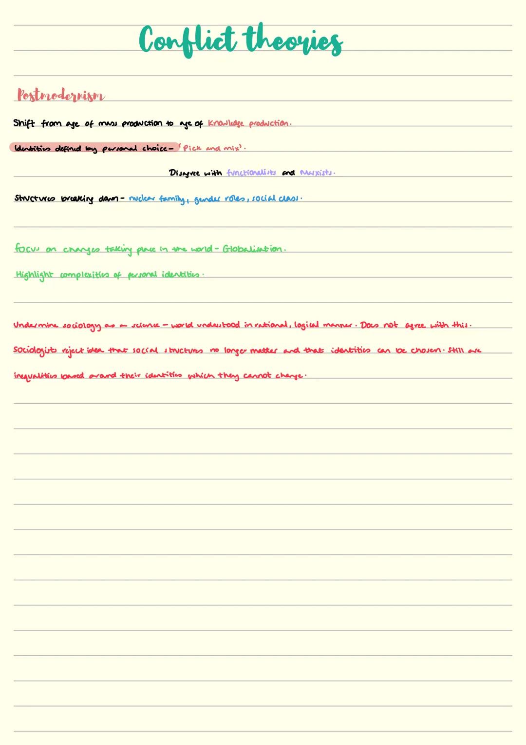 Sociology
paper 1 high culture
MARXIST
Bourdieu (1984)
Popular / mass culture
MARXIST
POSTMODERNIST
Strinati (1995)
Global culture
McLuha