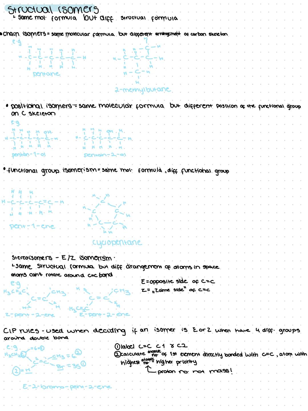 # Organic chemistry
Introduction to organic chem
* general formula - an algebraic formula, can be applied to chemicals in a family eng $C