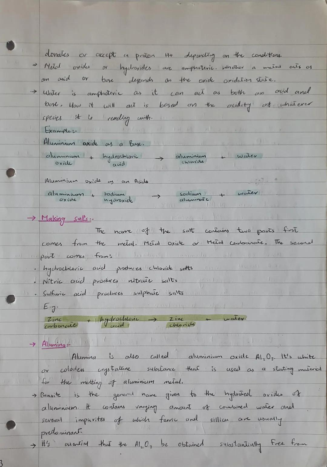 # UNIT 5
Propertise and uses of substances:
→ Key words:.
Amphoteric:- Substances that act can as both arid and base.
Acid:- A compound