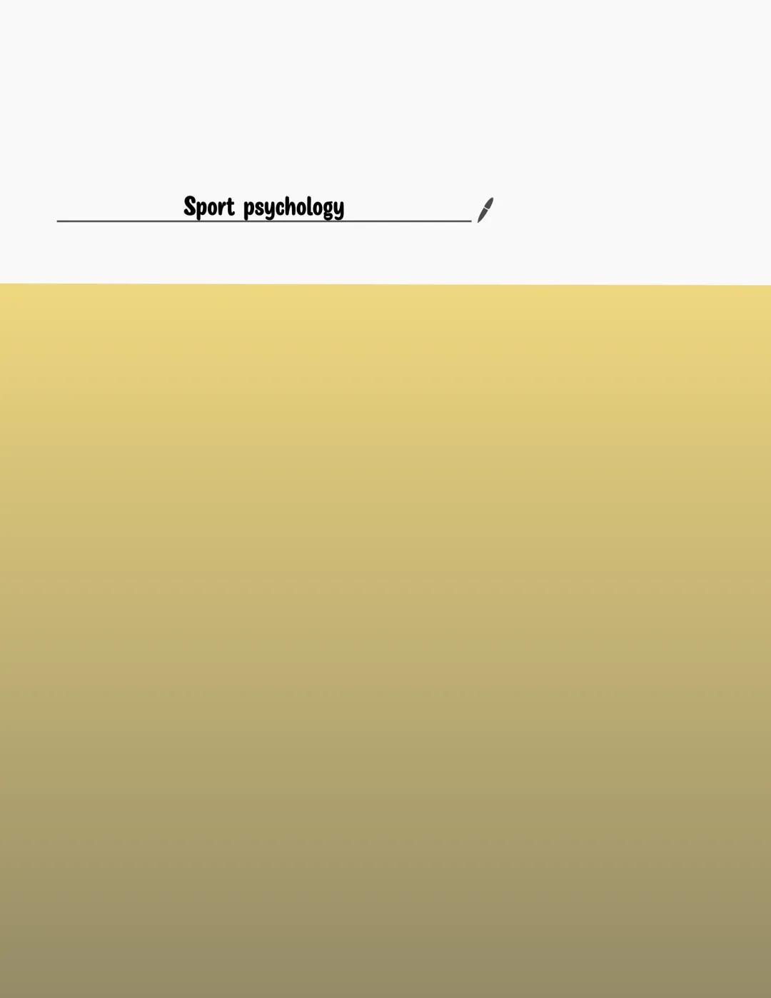 Sport psychology Personality:
Chapter one
There is three theories on how personality is formed:
Trait theory
Social learning theory
Interact