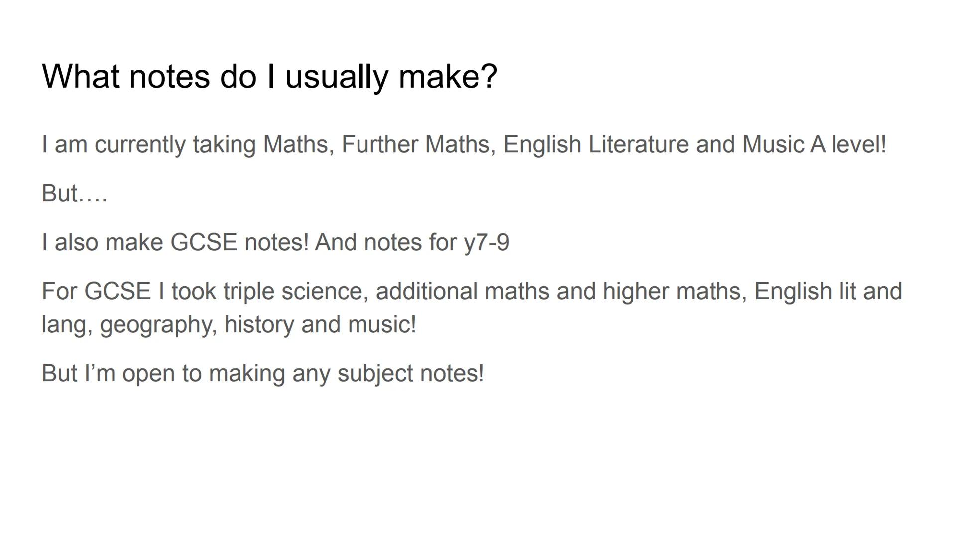 # How I make my notes
From an A-Level student, Knowunity elite ambassador and
moderator! I use an app called goodnotes! But
here are some o