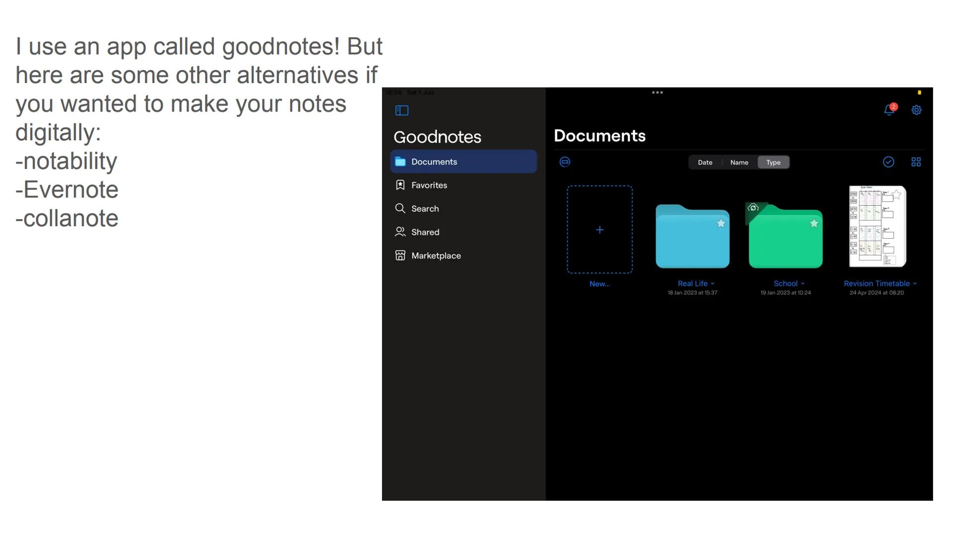 # How I make my notes
From an A-Level student, Knowunity elite ambassador and
moderator! I use an app called goodnotes! But
here are some o