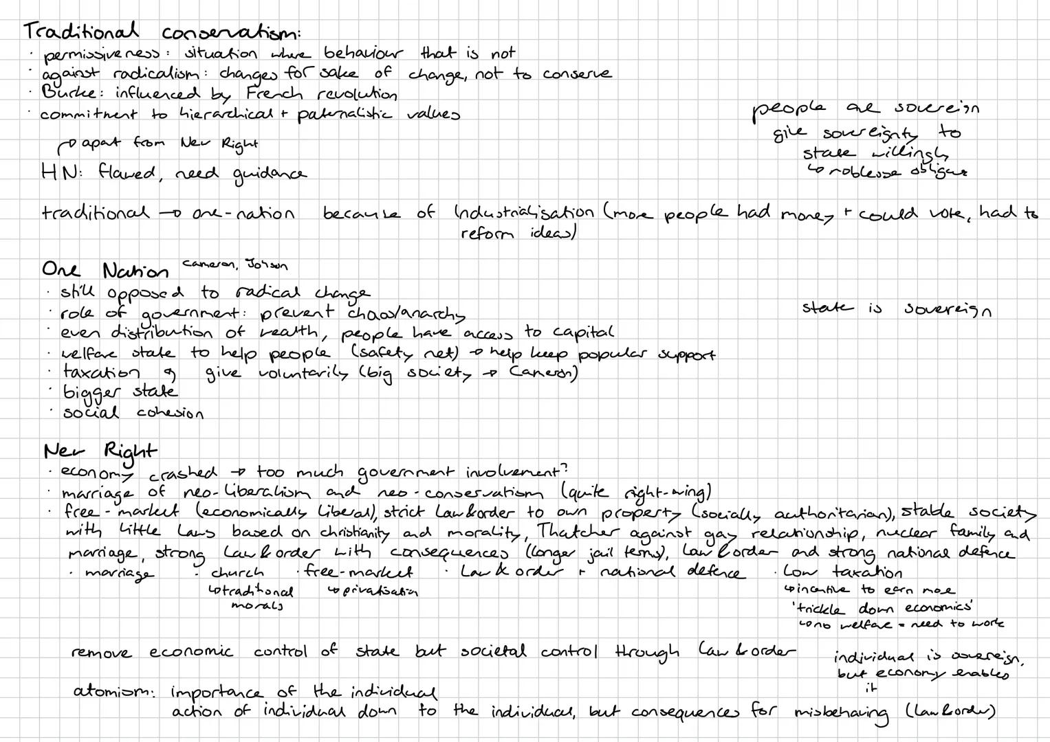 Pservation"
Thomas Hobbes
(1588-1679)
order an ordered society
should balance the human's
need to lead a free life
Human Nature
Cynical/extr