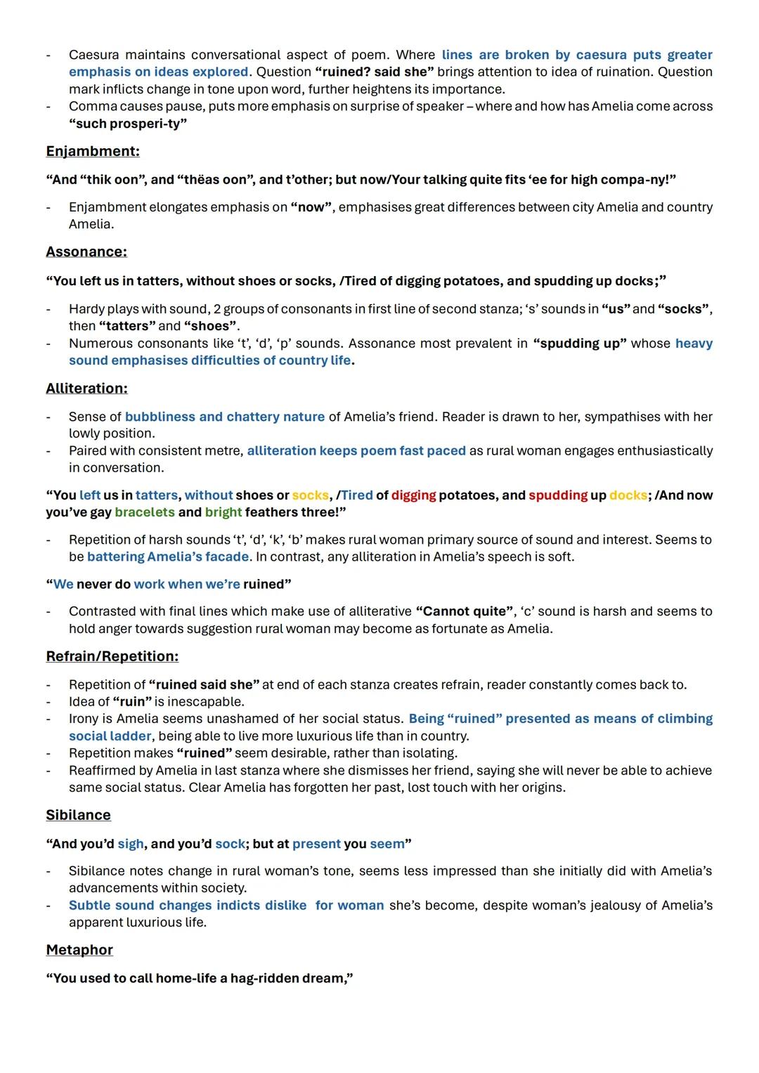 # Thomas Hardy: 'The Ruined Maid'
Summary
- 'The Ruined Maid' sees reunion of two former neighbours, find themselves in opposing circumsta