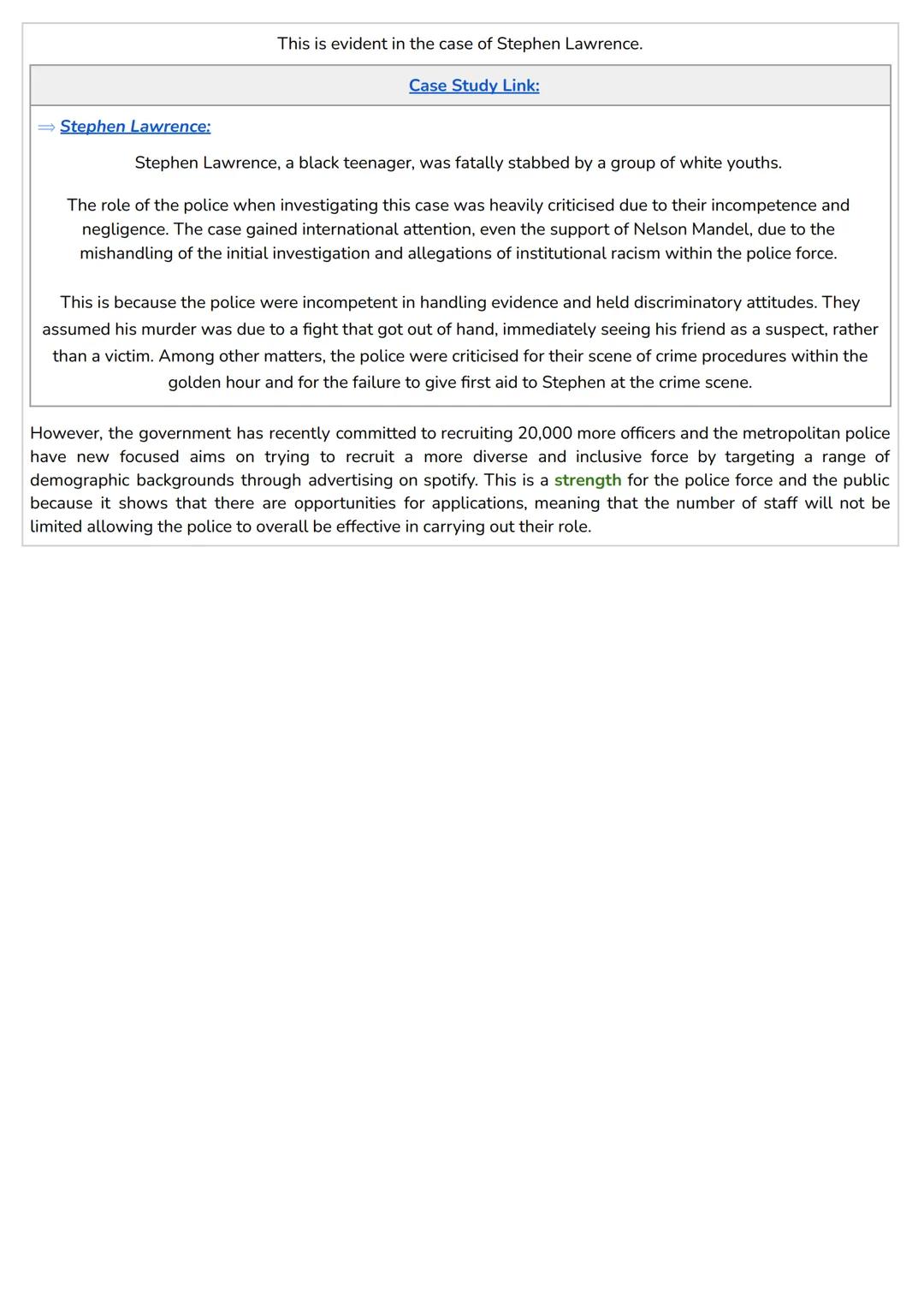 10 marks
50 minutes
AC1.1:
Evaluate the effectiveness of the roles of personnel involved in criminal investigations AC1.1 Writing Support
Yo