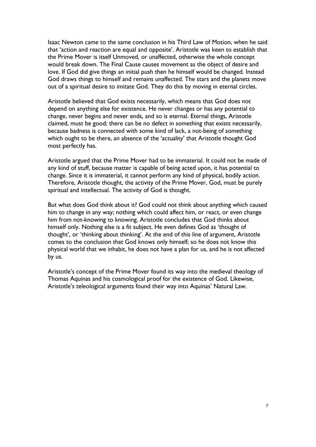 # Aristotle
Regarding ethics, Plato says virtue is sufficient for happiness, while Aristotle says
virtue is necessary for happiness.
Regar