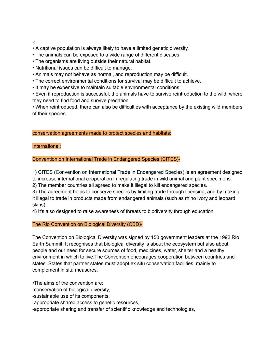 Biodiversity = the variety of living organisms in an area. Biodiversity is a measure of all the
different plant, animal, fungus and other mi