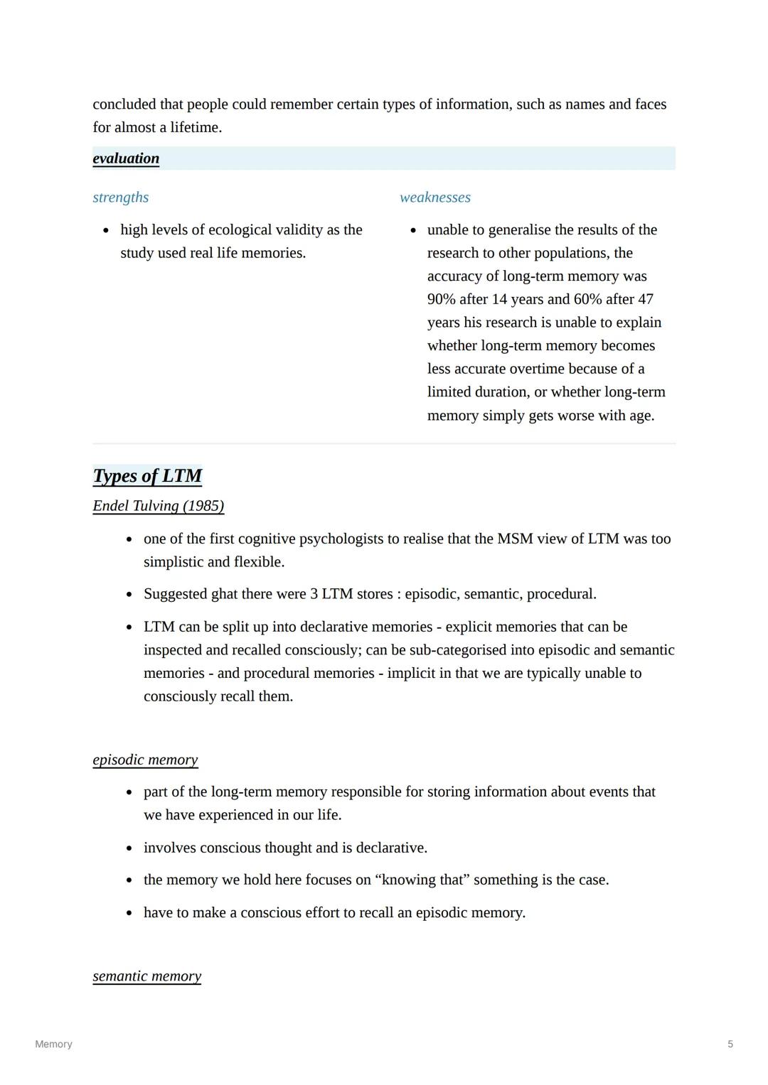 # Memory
A+
Memory
**key words**
Memory is the process by which we retain information. It includes the encoding, storage and
retrieval o
