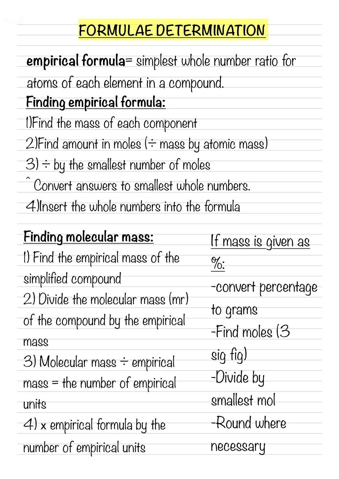 THE MOLE
A mole is the unit for the amount of a
substance. It is based on the standard count of
atoms, called the 'Avogadro constant'
Lnumbe