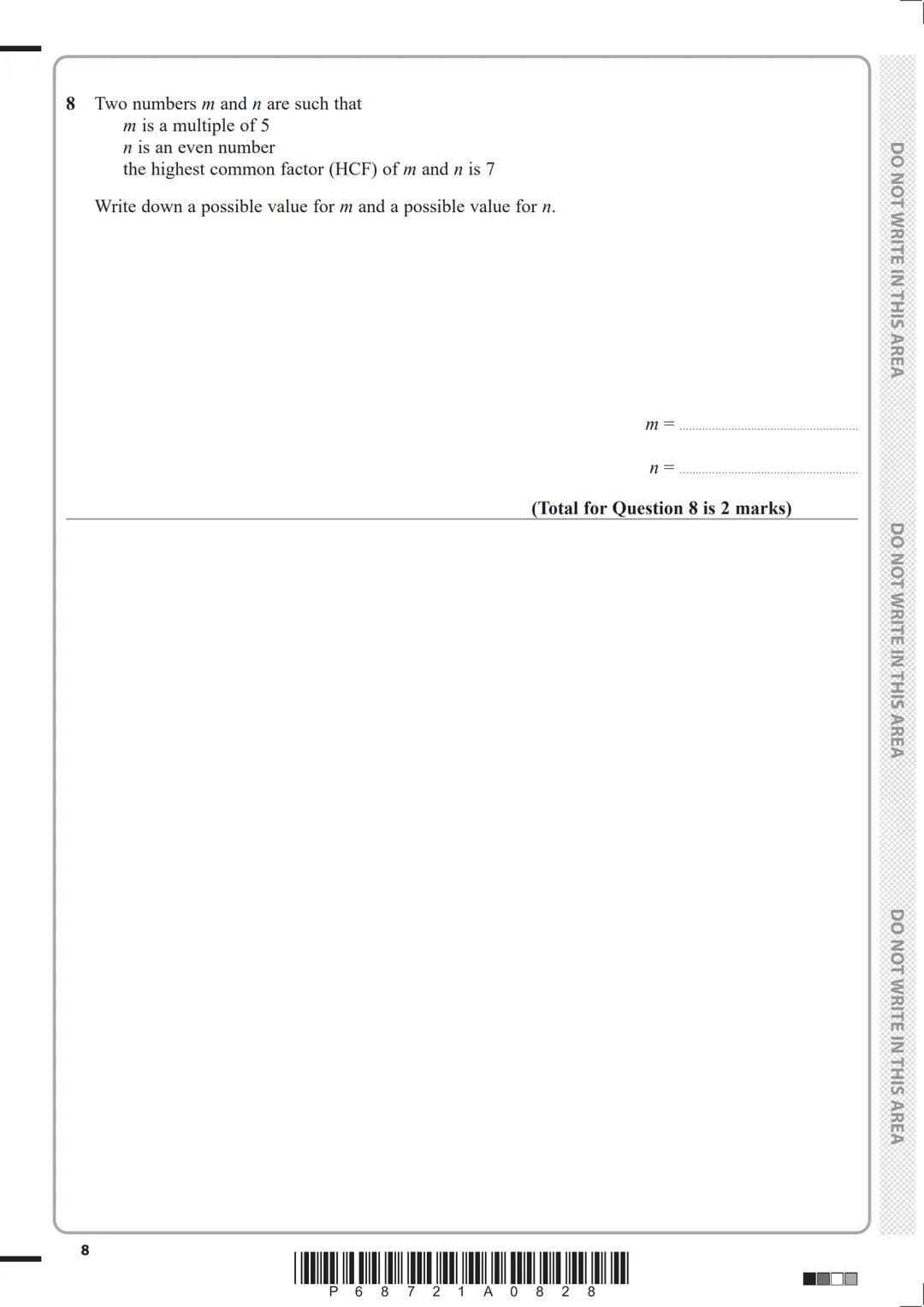 Please check the examination details below before entering your candidate information
Candidate surname
Other names
Centre Number
Candidate