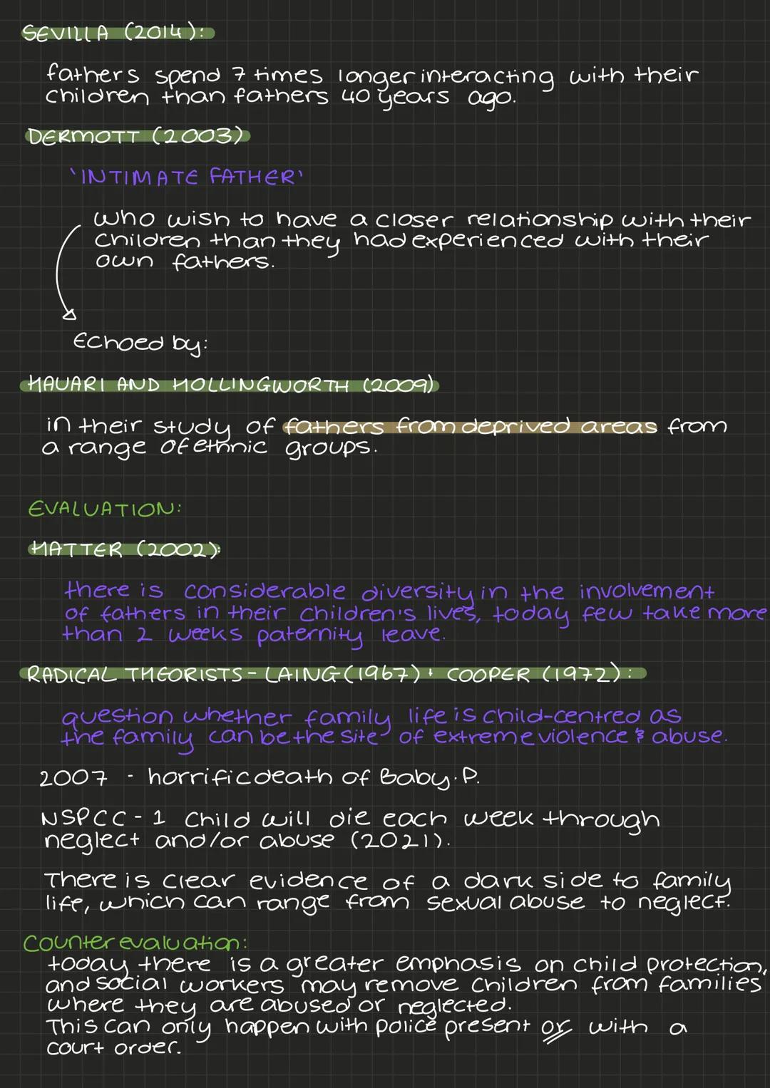 JAMES AND PROUT
Childhood = social construct
Certain Characteristics of Chi I dhood are influenced by
society.
while a child's immaturity is