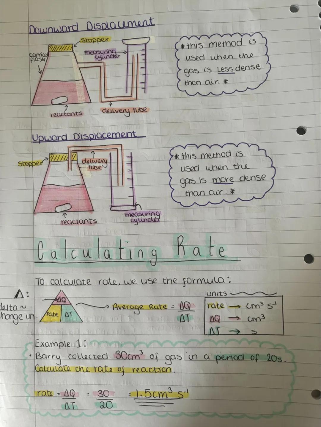 *
unit one:
Chemical
Changes
And
Structure
*
*
*
* Topic one
Rate of reaction
There are four factors which effect the rate
of a reaction:
Te