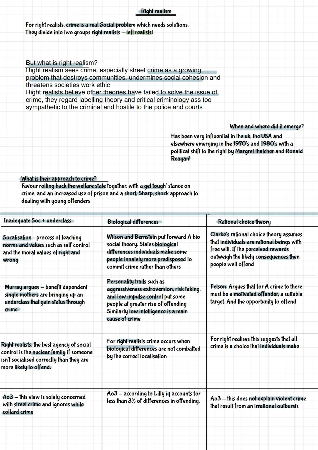 Durkheim - Inevitability of crime
'Crime is normal and an integral part of all healthy societies"
He gave positive two reasons for this
Bou