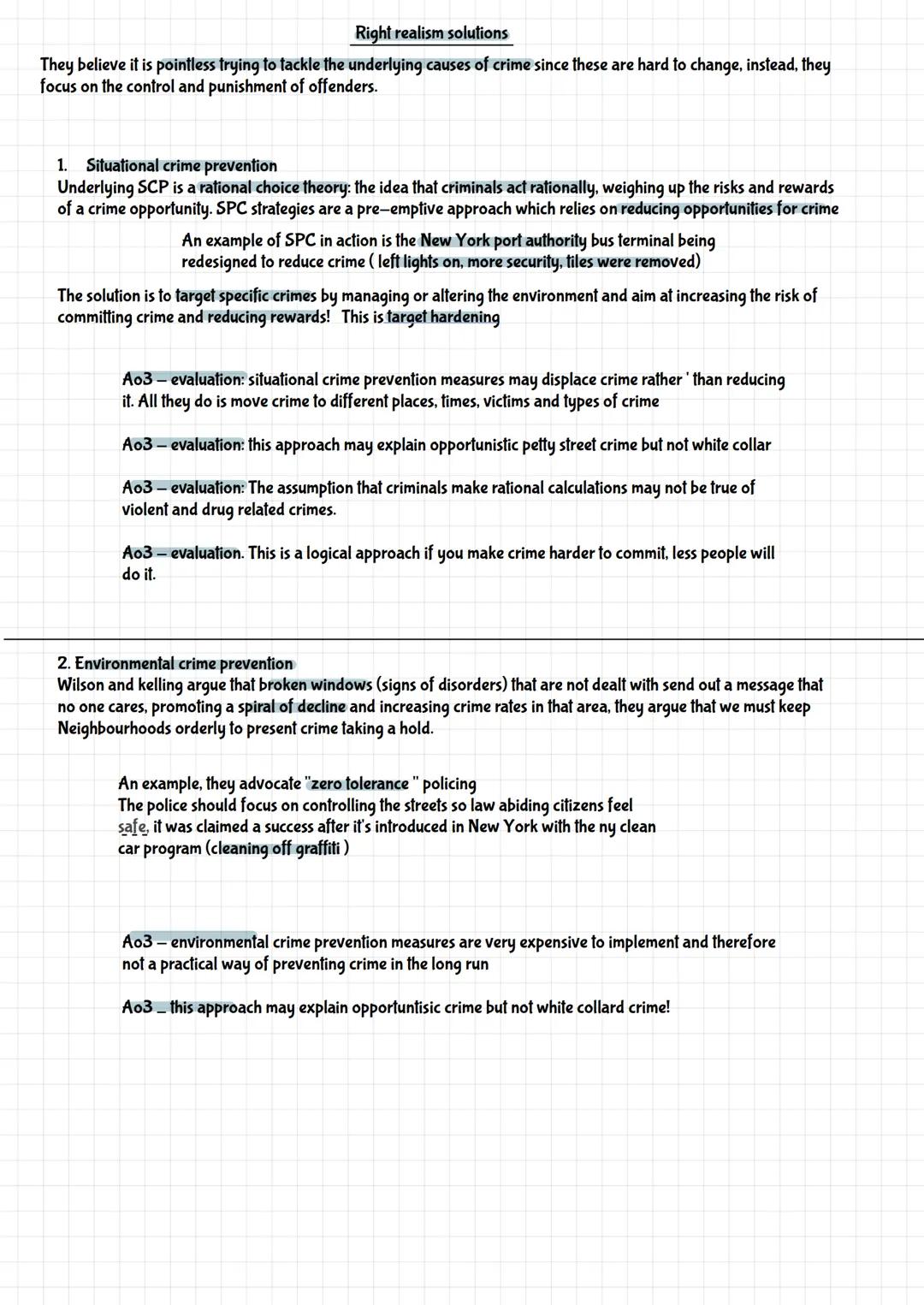 Durkheim - Inevitability of crime
'Crime is normal and an integral part of all healthy societies"
He gave positive two reasons for this
Bou