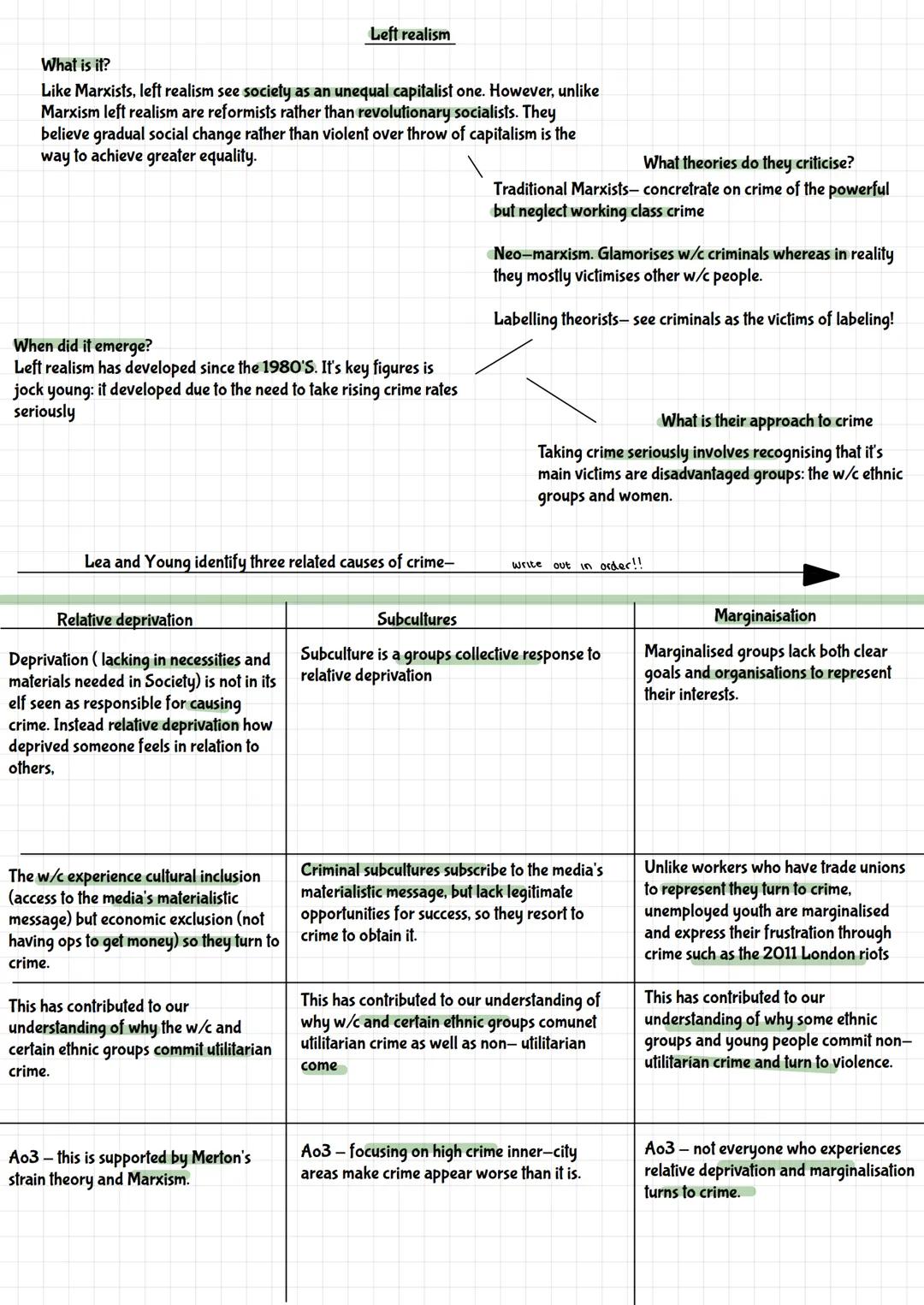 Durkheim - Inevitability of crime
'Crime is normal and an integral part of all healthy societies"
He gave positive two reasons for this
Bou