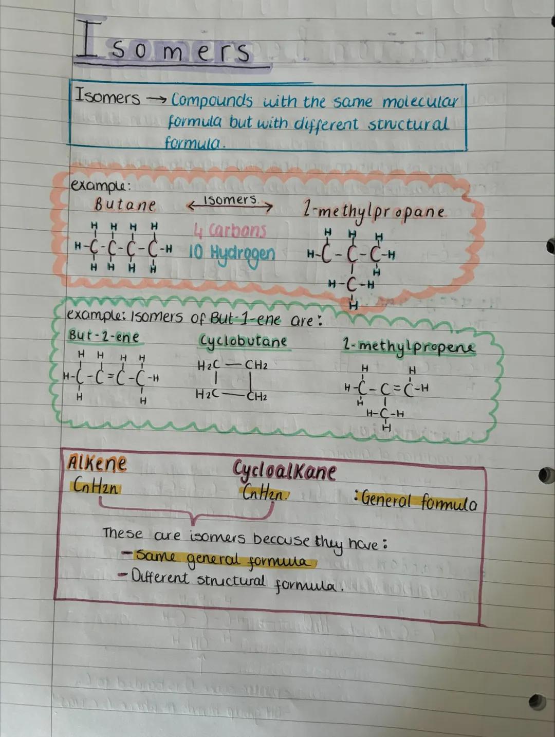 unit one
HOMOLOGOUS Series
Homologous series A family of hydrocarbons with
Similar chemical properties and
can be represented by a
general f