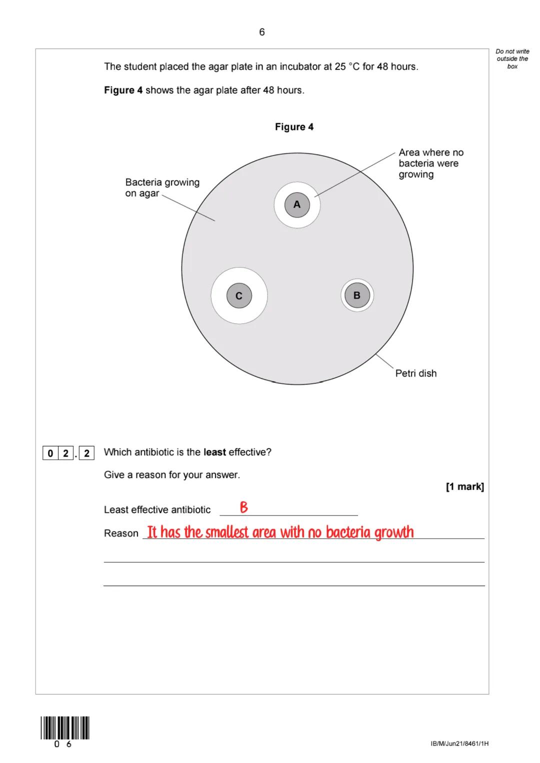AQA
Please write clearly in block capitals.
Centre number
Surname
Forename(s)
Candidate signature
GCSE
BIOLOGY
Candidate number
I declare th