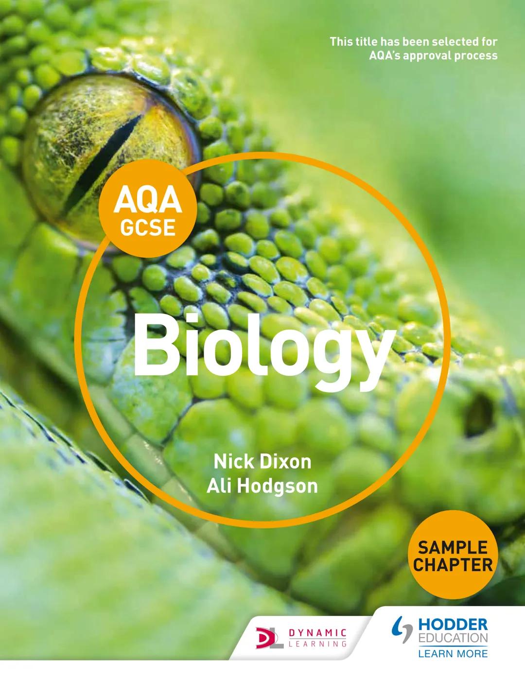Aqa biology contain unit 1
