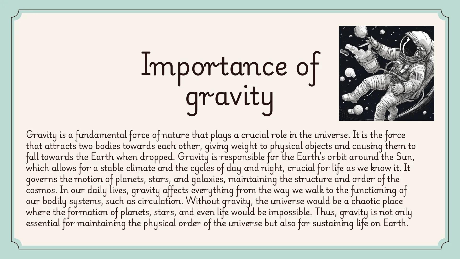 # GRAVITY :THE FORCE
## THAT SHAPES OUR
### WORLD # Introduction
to gravity
Gravity is an invisible force
that pulls objects toward each
ot