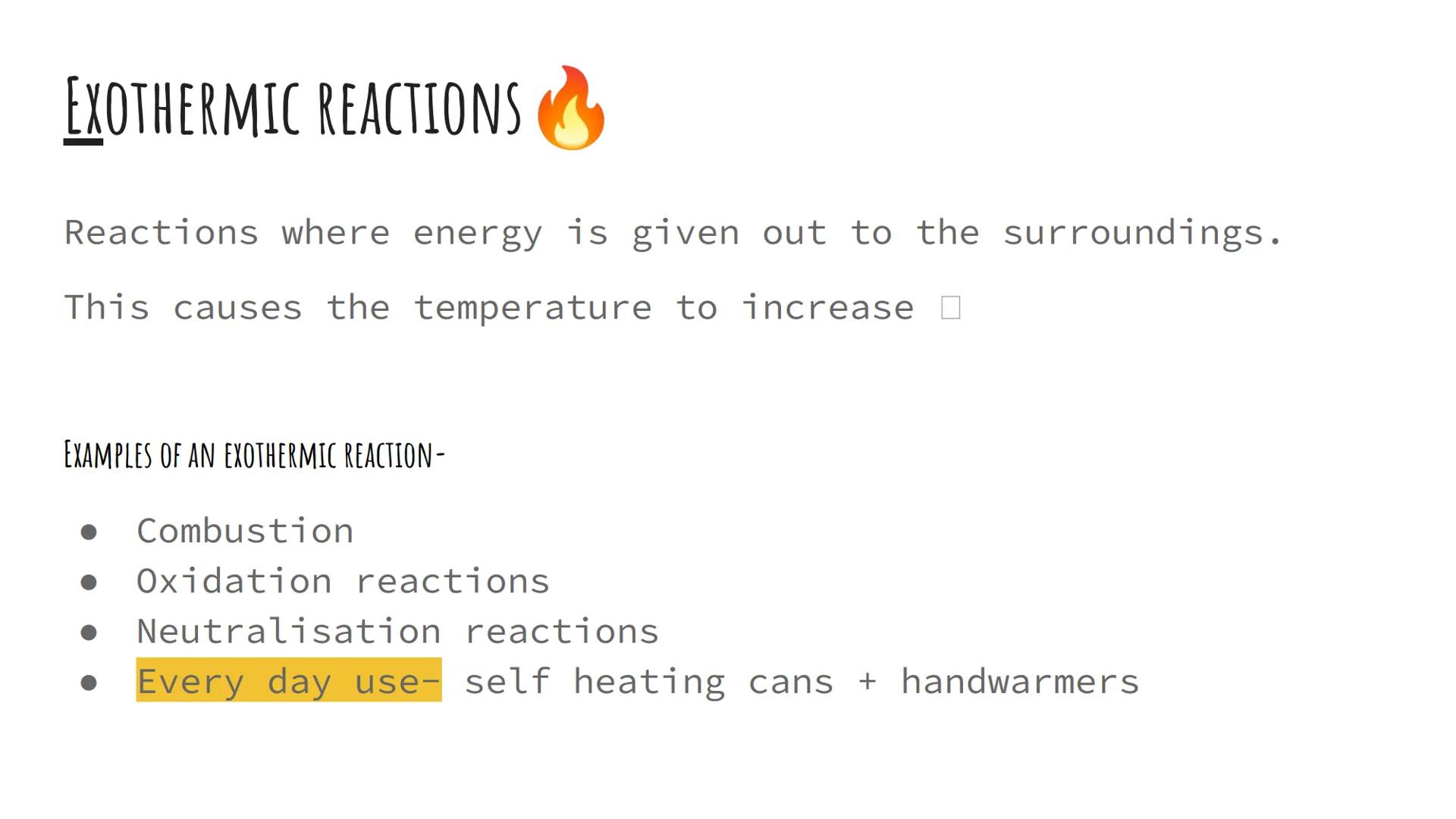 CHEMISTRY TOPIC 5
Energy changes
Combined Science ABOUT ENERGY
Energy is conserved in chemical reaction, so the total
reactants is the same