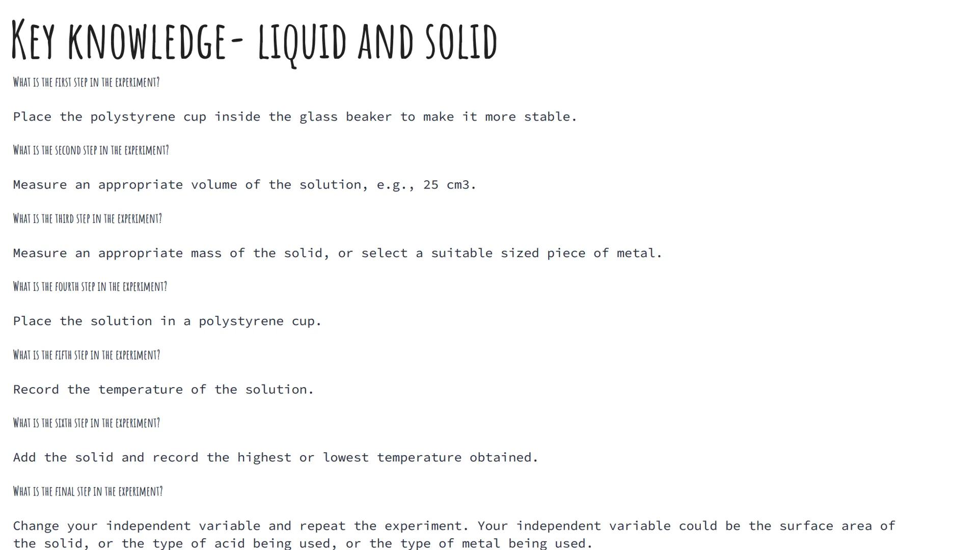 CHEMISTRY TOPIC 5
Energy changes
Combined Science ABOUT ENERGY
Energy is conserved in chemical reaction, so the total
reactants is the same