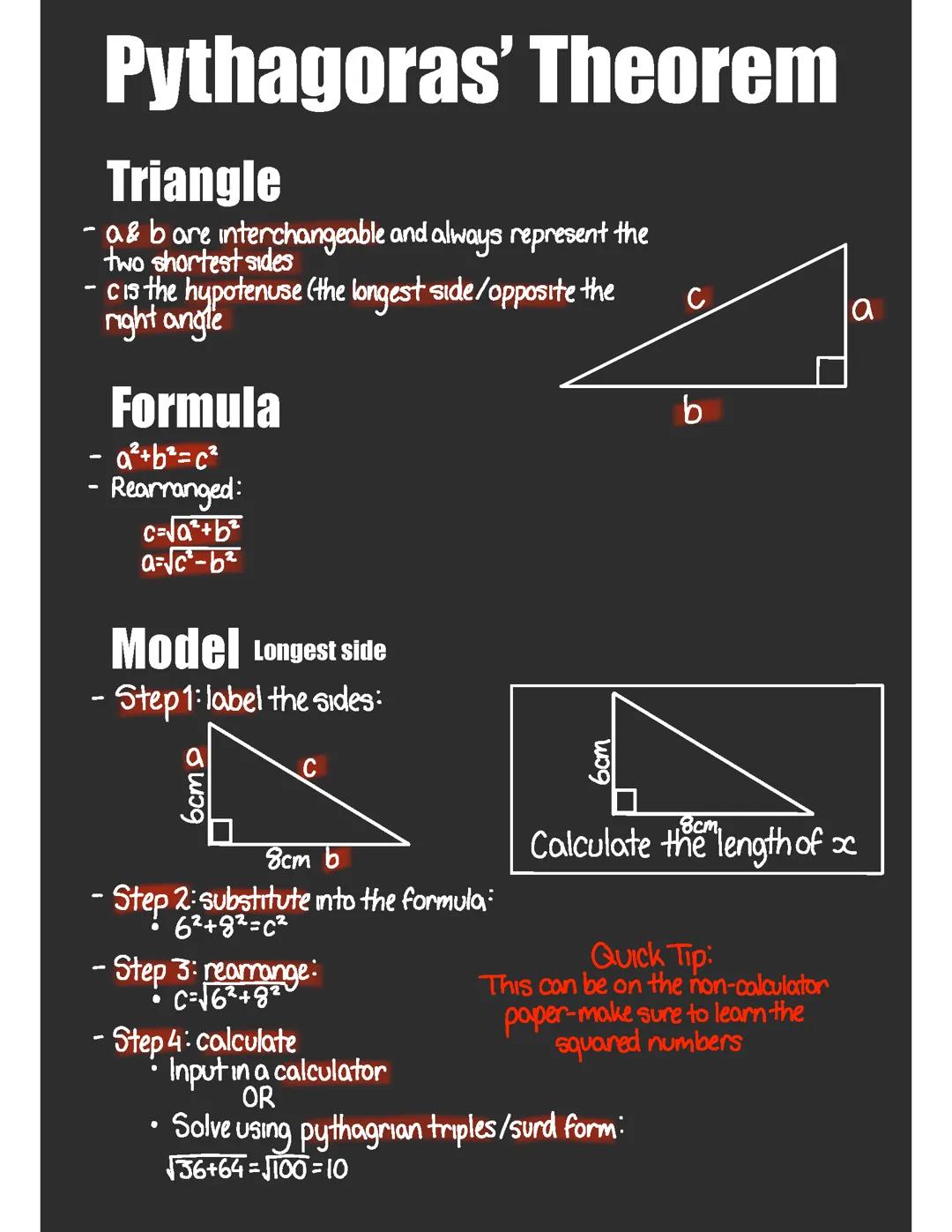 Pythagoras’ Theorem
