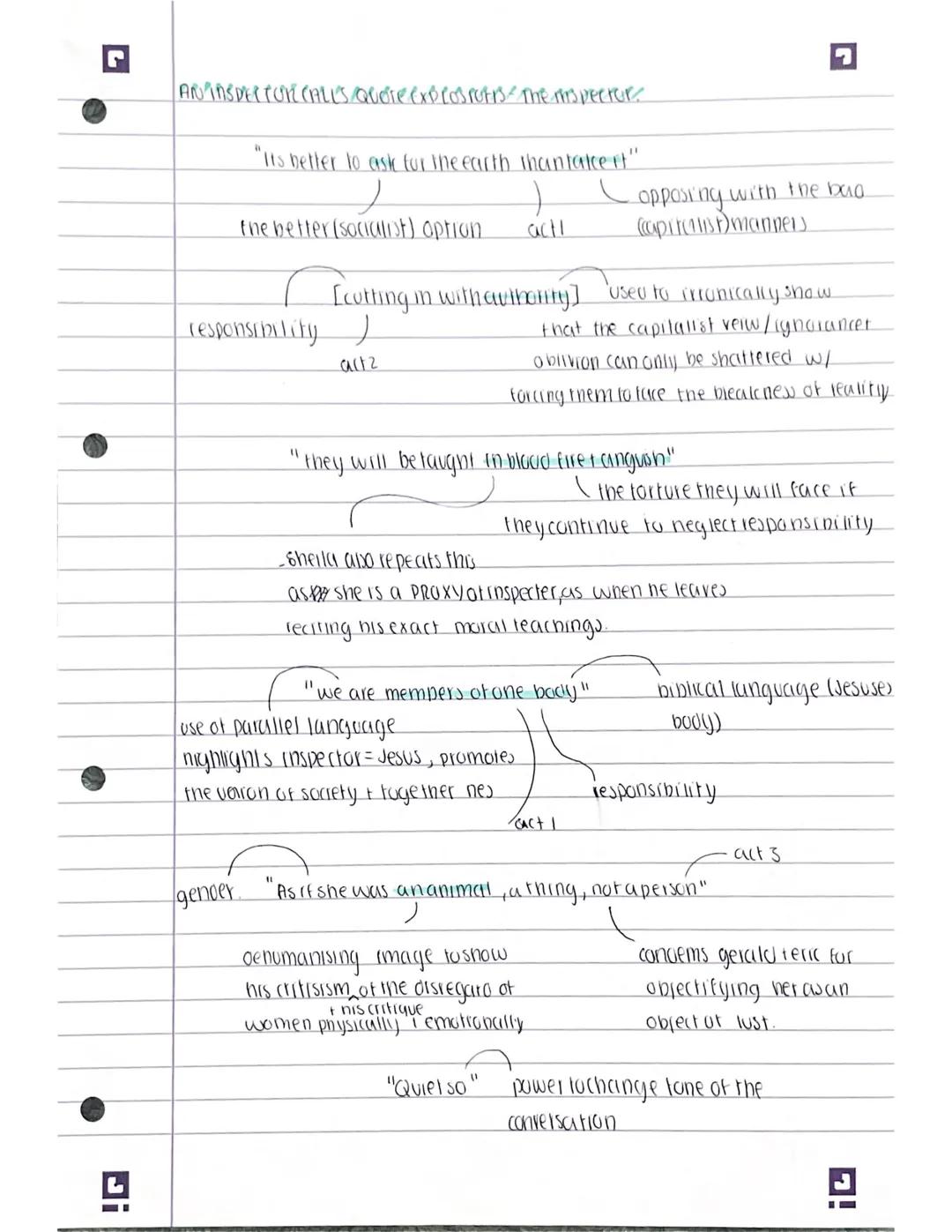 ANINSPECTOR/CALLS "VEXDROSTOTIS MR BURKIMER
adverb shows obviously it has nothing to oo with the
nis arrogat wietched girls suicide"
Def