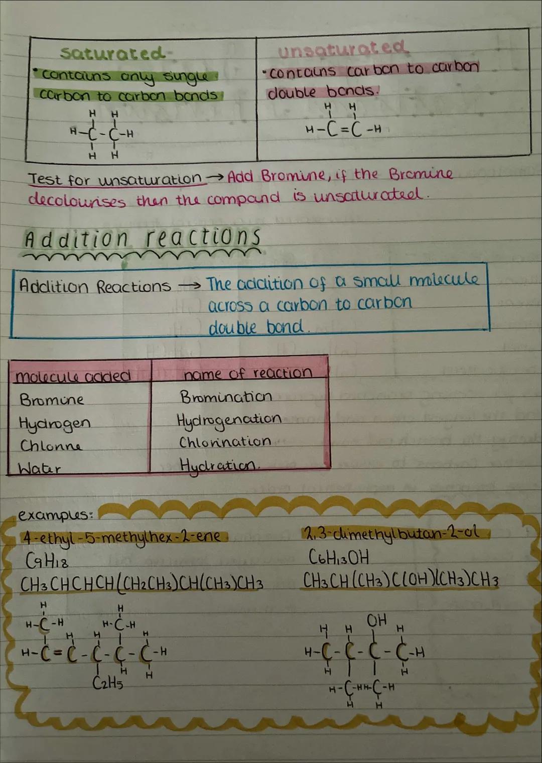 Unit Two
Natures
Chemistry Homologous Series
: National 5 Revision
Homologous Series
A family of compounds with sumillar
chemical properties