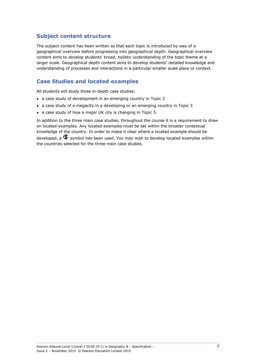 GCSE (9-1)
Geography B
edexcel !!!!
Specification
Pearson Edexcel Level 1/Level 2 GCSE (9-1) in Geography B (1GBO)
First teaching from Septe