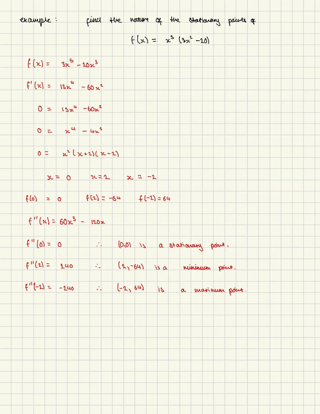 DIFFERENTIATON: fincing the graciout of a
furetion
Basics:
$\frac{dy}{dx}$= $x a^{x-1}$ y = $a^x$ 'times by the paver 1
then bring it down