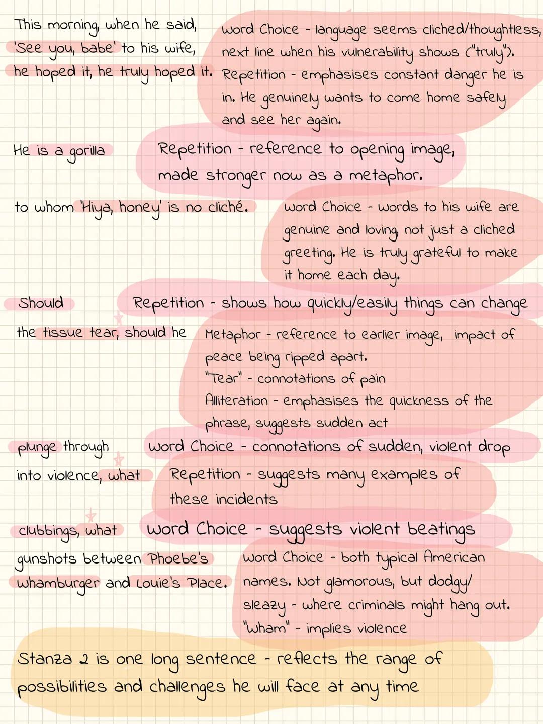 # Brooklyn Cop
Built like a gorilla but less timid, Simile - conveys physical stature/
strength/commanding presence.
Image of cartoonish ste